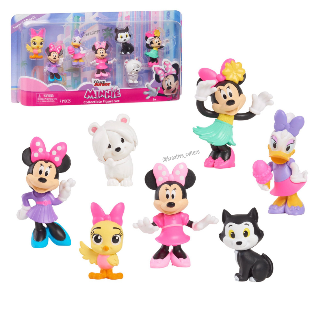 Minnie Mouse Collectible Figure Set – Kreative Cvlture LLC